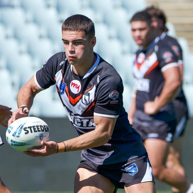 Tallyn Da Silva is a chance ot make his NRL debut. Picture: Thomas Lisson