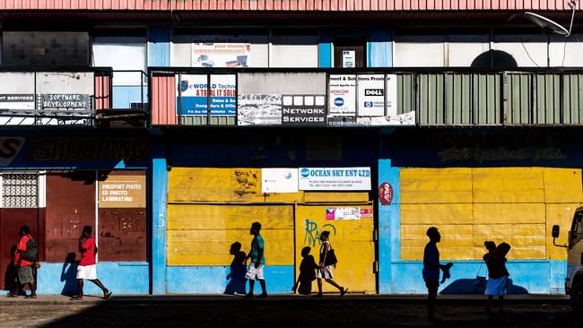 The Solomon Islands: “A place whose natural beauty is matched only by its heart-rending poverty” Picture: Sean Davey