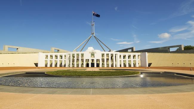 Parliament House in Canberra.