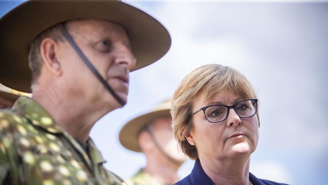 Defence Minister Linda Reynolds is ready to release defence resources for COVID-19. Picture: AAP