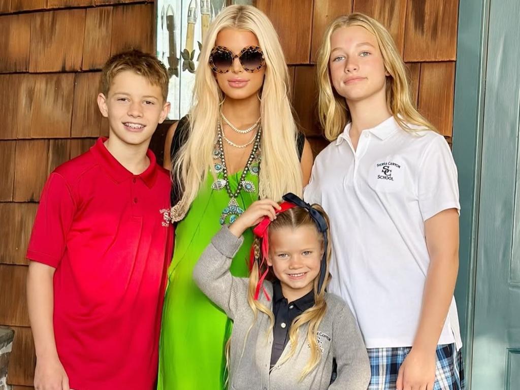 The former couple share three children: Maxwell, 12, Ace, 11, and Birdie, 5. Picture: Instagram