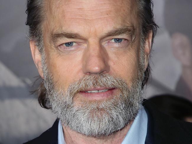 WESTWOOD, CALIFORNIA - DECEMBER 05: Hugo Weaving attends the premiere of Universal Pictures' "Mortal Engines" at the Regency Village Theatre on December 05, 2018 in Westwood, California. (Photo by David Livingston/Getty Images)