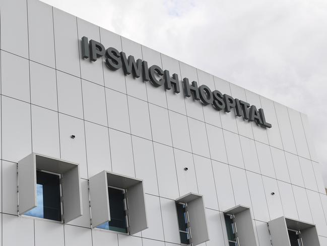 Generic shot of Ipswich Hospital East Street entrance.