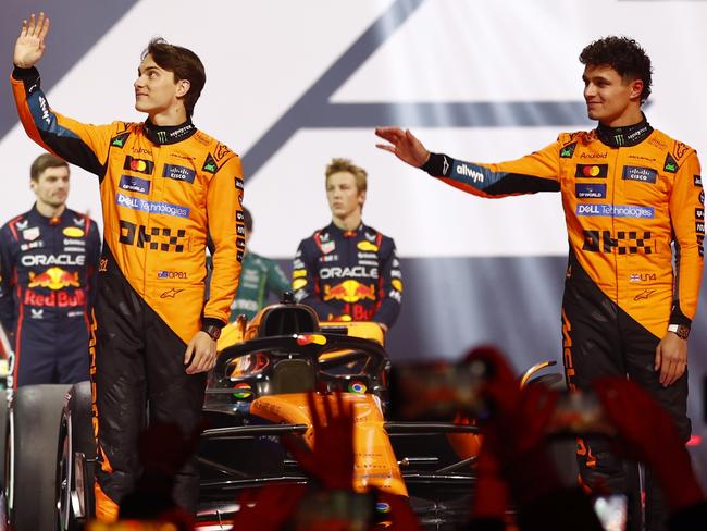 Oscar Piastri and McLaren teammate Lando Norris. Picture: Getty Images