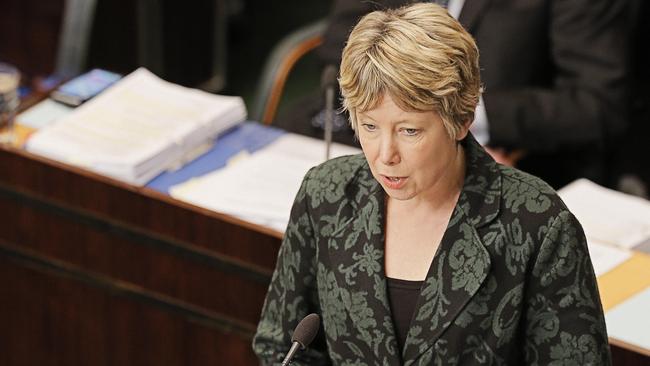 Tasmanian Attorney-General Vanessa Goodwin during question time in the House of Assembly. Picture: MATHEW FARRELL