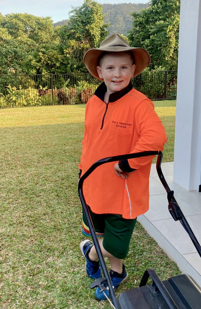 Less time on screen and more time mowing means Paxton is raking it in.