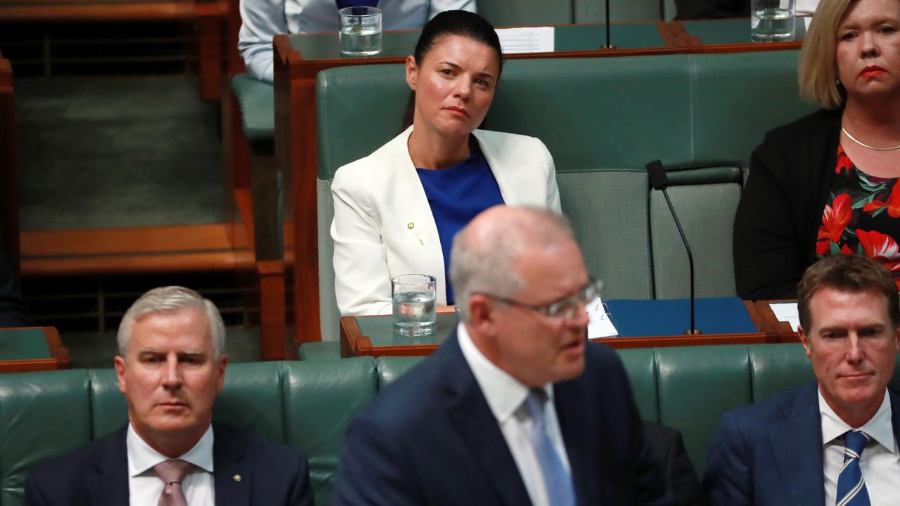 Ms Martin is seen during Question Time in the House of Representatives in Parliament House in Canberra. Picture Gary Ramage