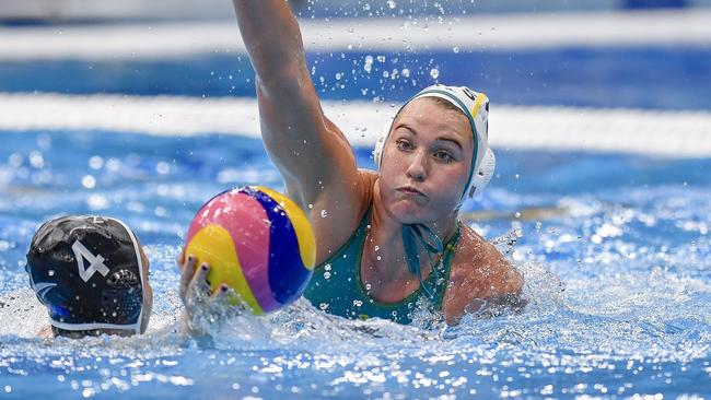 Tilly Kearns at the FINA World Championships Budapest.