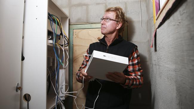Leading economist Dr Shane Oliver said the NBN is turning into a real drag on Australia’s economy. Picture: Dylan Robinson