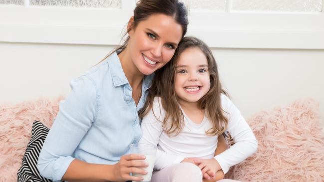 Jodi Anasta and her daughter Aleeia. Picture: Supplied