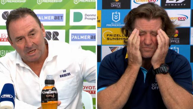 Ricky Stuart and Des Hasler.