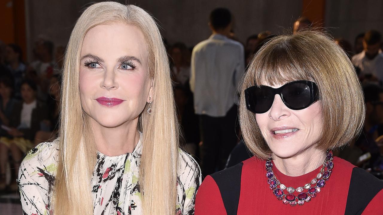 Wintour with Aussie style icon Nicole Kidman.