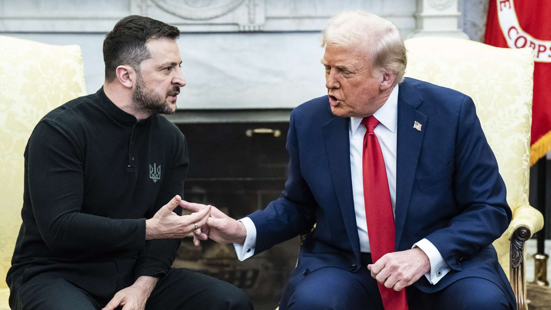 ‘Terse words’: Trump’s heated exchange with Zelensky scrutinised
