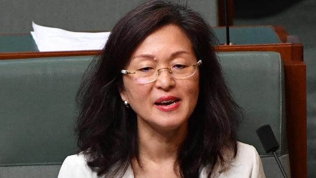 Liberal member for Chisholm Gladys Liu. Picture: AAP