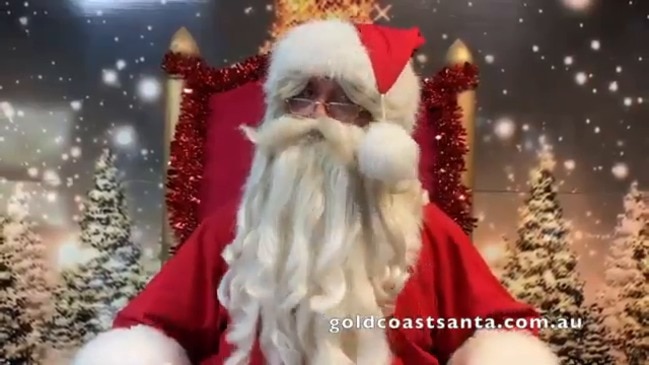 Santa's message to the Gold Coast