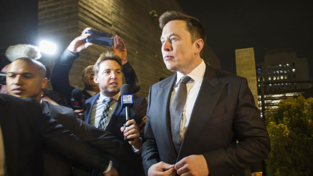 Elon Musk has laid down a challenge for Vladimir Putin. Picture: Apu Gomes/Getty Images