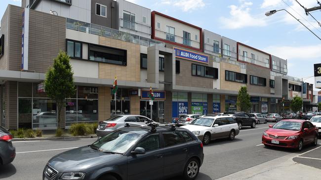 The Centre Rd shops today. Picture: Chris Eastman