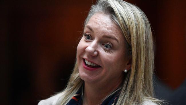 Senator Bridget McKenzie quit as agriculture minister deputy party leader last year over the sports grants scandal. Picture: Getty Images