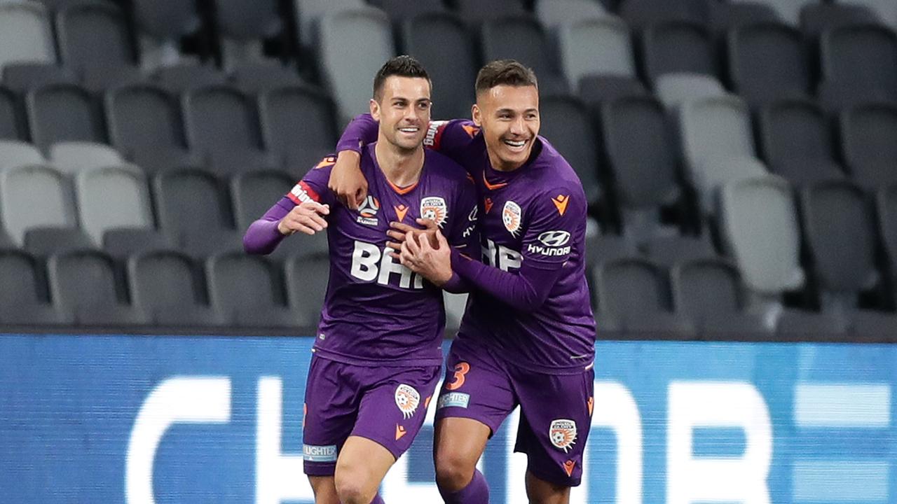 Perth Glory is into the A-League semi-finals.