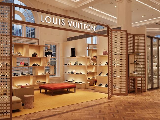 Louis Vuitton Sydney David Jones Women Shoe Salon store, Australia