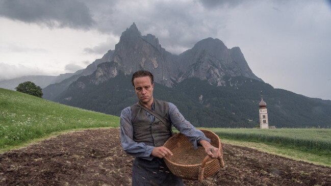 August Diehl as Franz Jägerstätter in A Hidden Life. PICTURE: Reiner Bajo/Fox Searchlight