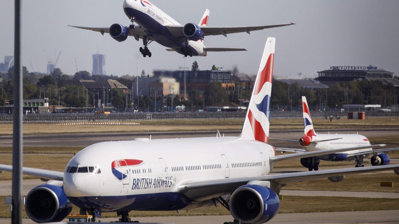 British Airways extended their condolences to the woman’s family. Picture: Tolga Akmen/AFP.