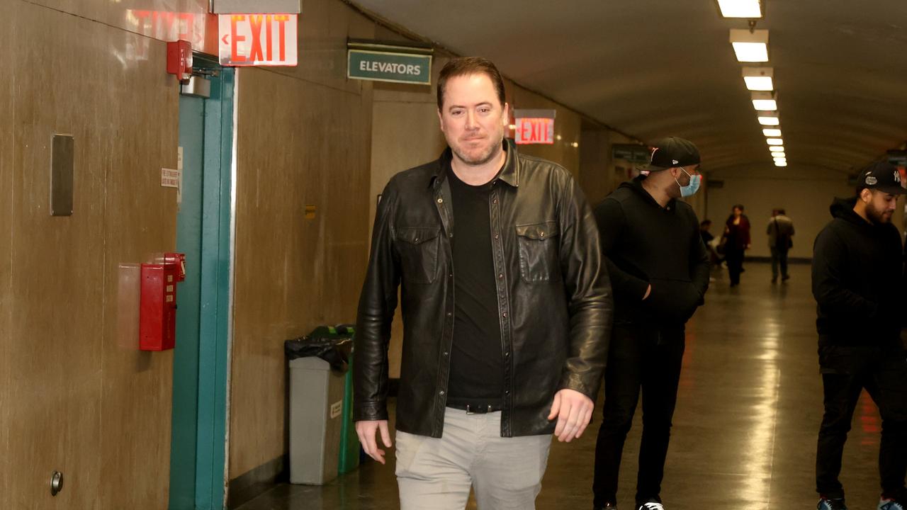 David Collard following a hearing in New York’s Manhattan Supreme Court in February. Picture: Jefferson Siegel.