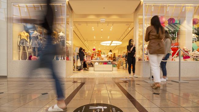 Many hit the shops for some retail therapy on Wednesday. Picture: Getty