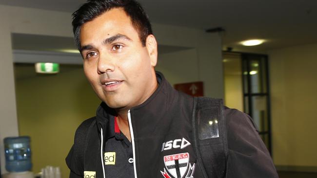 St Kilda list manager Ameet Bains helped engineer the deal. Picture: Michael Klein