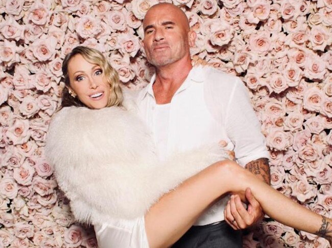 Tish Cyrus wed Aussie actor Dominic Purcell in 2023 nine months after dating.