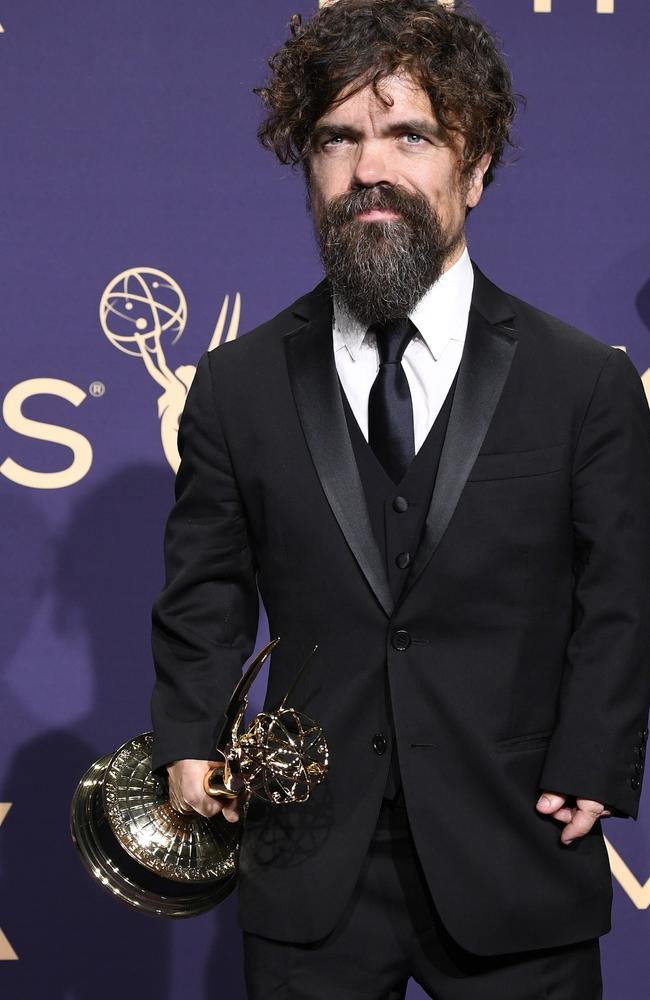 Peter Dinklage has won multiple Emmys for his work on Game of Thrones. Picture: Frazer Harrison/Getty Images/AFP