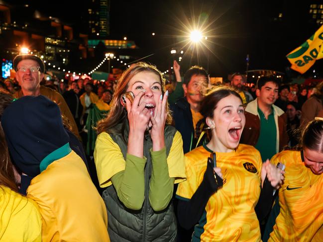 The nation has been caught up in Matildas fever. Picture: Jenny Evans/Getty Images.