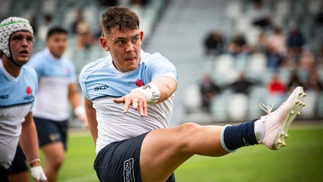 NSW Waratahs White v Queensland Reds Grey. Picture Tom Primmer/QRU.