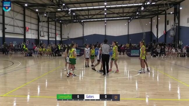 Replay: Basketball Victoria Under-12 Country Championships - Leongatha v Shepparton (Girls)