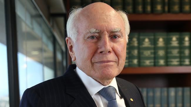 Former Australian PM John Howard said Australia owed a ‘debt’ to the US after WWII. Picture: Britta Campion / The Australian