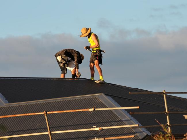 The construction, building industry is picking up on the Sunshine Coast.Photo:Warren Lynam / Sunshine Coast Daily