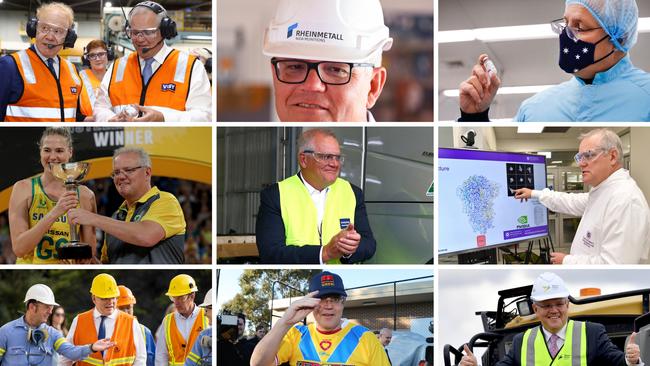 Scott Morrison loves to play dress ups.