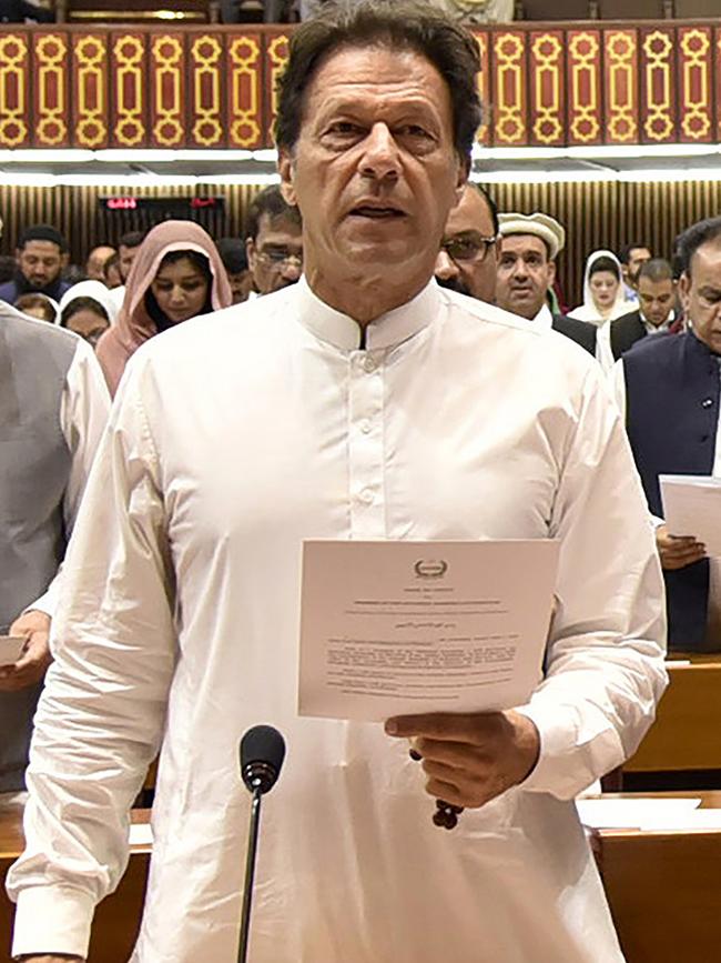 New Pakistani Prime Minister Imran Khan