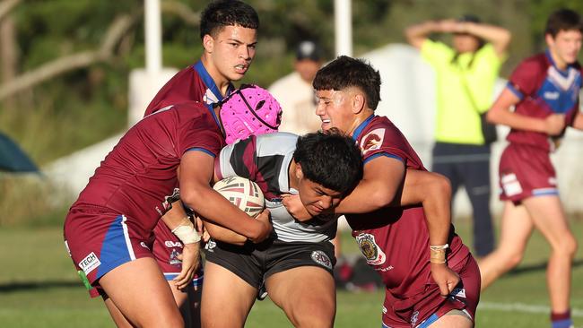 Hancock Cup, Wavell SHS v Marsden SHS, Wavell Heights. Picture: Liam Kidston