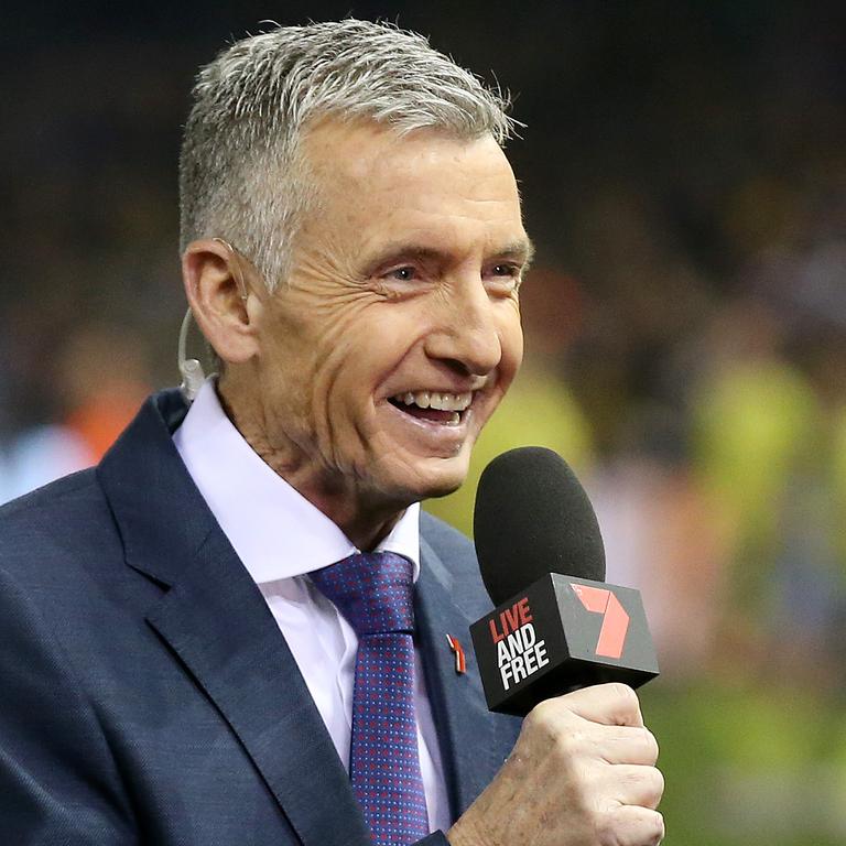 Bruce McAvaney is approaching the end of his commentary career. Picture: Michael Klein