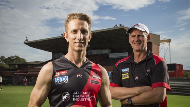 Chris Schmidt (left) has been a star for Eudunda Robertstown. Picture: Matt Turner