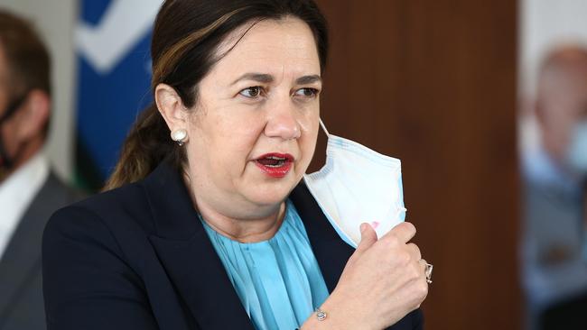 Queensland Premier Annastacia Palaszczuk said she does not want to go against the health advice. (Photo by Jono Searle/Getty Images)