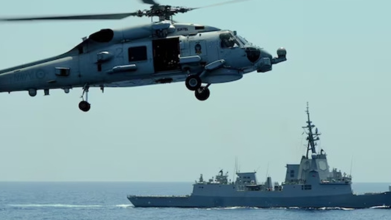 China has criticised Australia for participating in joint military exercises with the United States and the Philippines in the South China Sea. Picture: Armed Forces of the Philippines