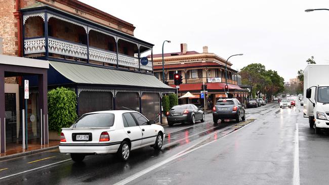 The City Council will discuss an upgrade of Melbourne St, as well as O’Connell and Hutt streets. File picture