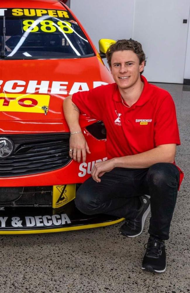 Declan Fraser are the Triple Eight wildcard entry for Bathurst 1000. Picture: Triple Eight/Supplied