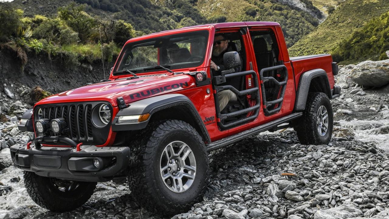 Jeep Gladiator review Strange new convertible dualcab ute