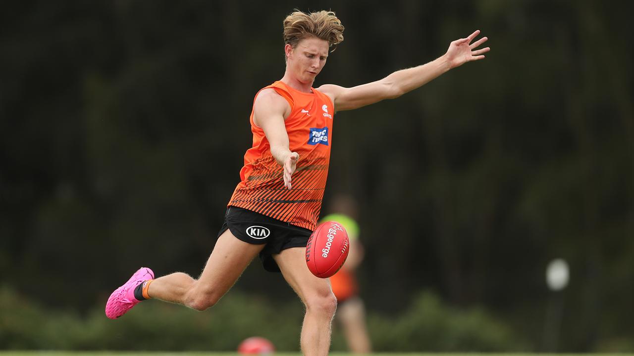 Lachie Whitfield produced his best score of the season in round 13. Picture: Mark Metcalfe/Getty Images