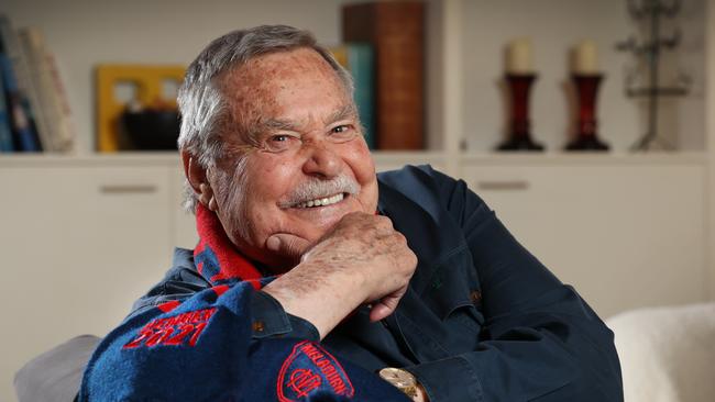 Barassi says a Melbourne flag would mean so much to so many people. Picture: David Caird