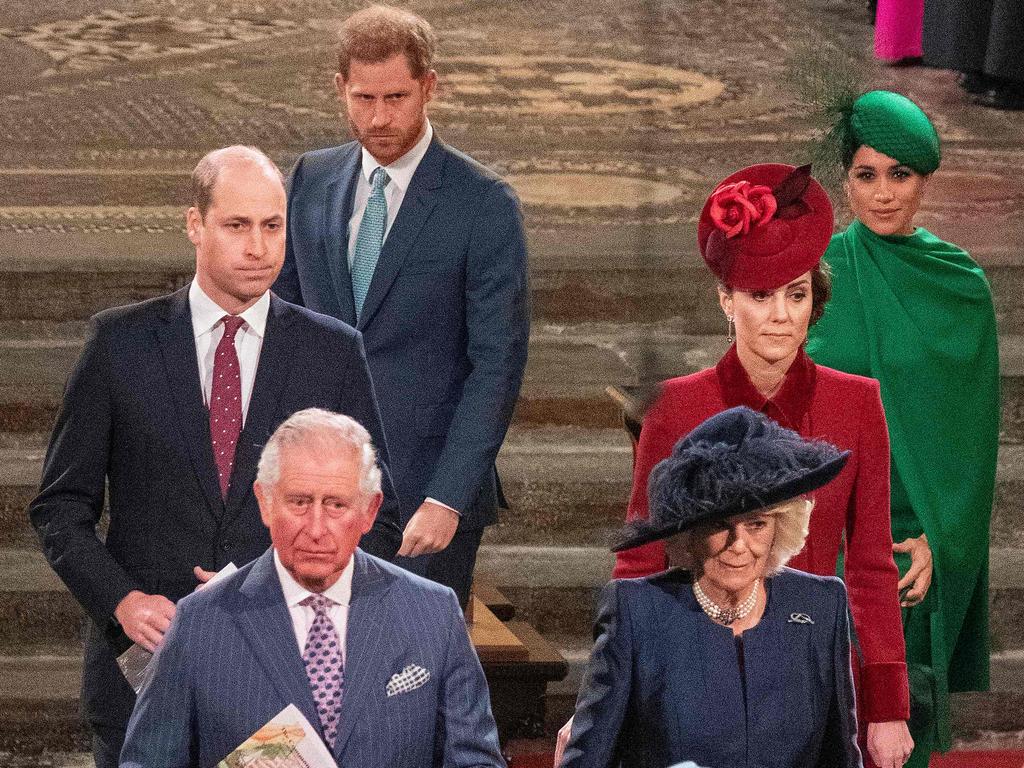 Prince Harry will attend his father’s coronation alone. Picture: AFP