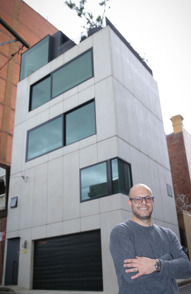 The Small House in Surry Hills, with architect Dominic Alvaro.